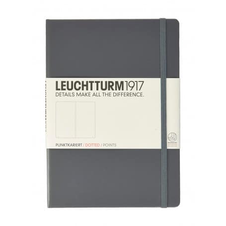 Notebook Medium Hoja Puntos Leuchtturm