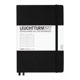 Notebook Medium Hoja Rayada Leuchtturm