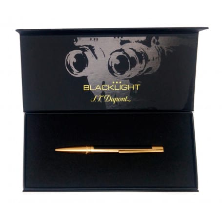 Bolígrafo Negro/Oro Blacklight S.T. Dupont