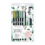 Set Rotuladores Acuarelables Greenery Tombow