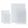 Funda transparente con rebaje 138 x 90 mm