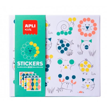 Stickers Caja Temática Apli Kids