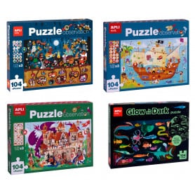 Puzzle 104 Piezas Apli Kids