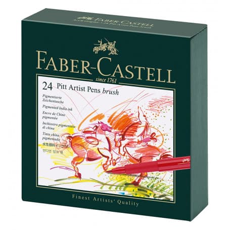 Estuche Rotuladores Pitt Faber Castell