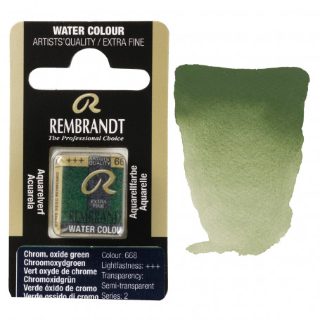 acuarela-rembrandt-medio-godet-serie-2-goya-668-verde-oxido-cromo