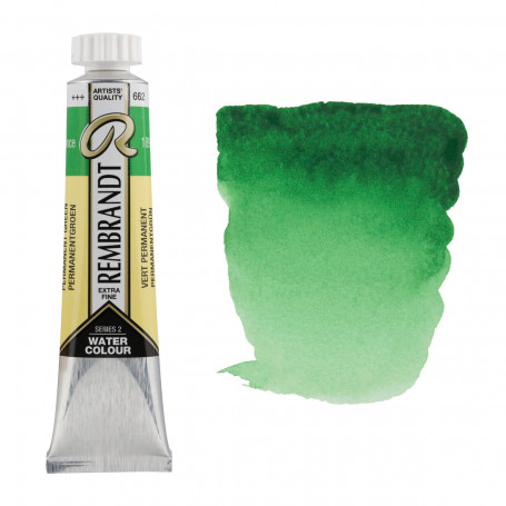 acuarela-rembrandt-tubo-20-ml-serie-2-goya-662-verde-permanente