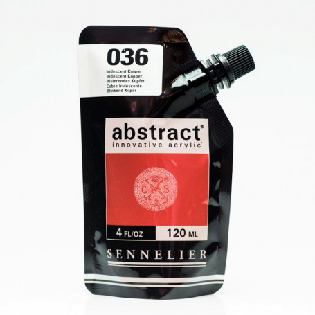 Acrílico Abstract Tonos Iridiscentes 120 ml Sennelier