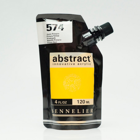 Acrílico Abstract Amarillos, Naranjas Y Rojos 120 ml Sennelier