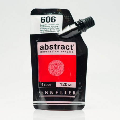 Acrílico Abstract Amarillos, Naranjas Y Rojos 120 ml Sennelier