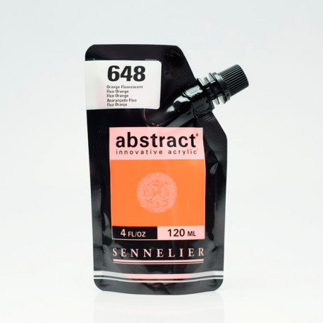 Acrílico Abstract Amarillos, Naranjas Y Rojos 120 ml Sennelier