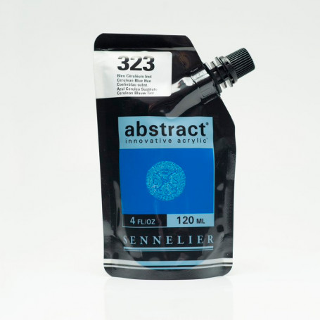 Acrílico Abstract Azules y Verdes 120 ml Sennelier