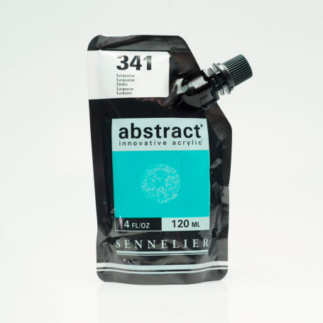 Acrílico Abstract Azules y Verdes 120 ml Sennelier