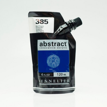 Acrílico Abstract Azules y Verdes 120 ml Sennelier