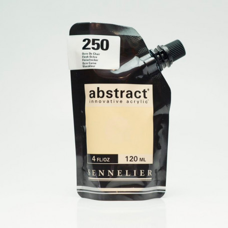 Acrílico Abstract Blancos, Negros y Tierras 120 ml Sennelier