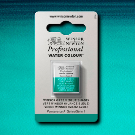 Acuarela Professional Verdes y Azules Winsor & Newton