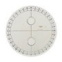 Transportador Sexagesimal Círculo ø 20 cm serie Cristal