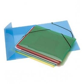 Carpeta de gomas Propyglass Colores surtidos