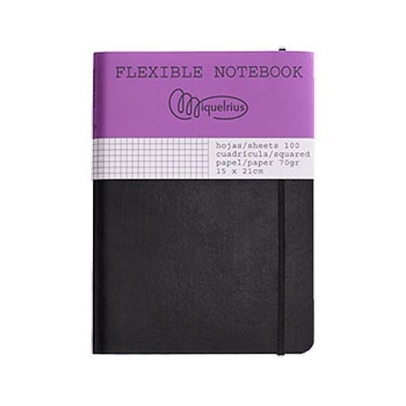 Flexible Notebook Miquelrius 100 hojas Negro