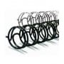 Pack de 100 wires plata 6 mm