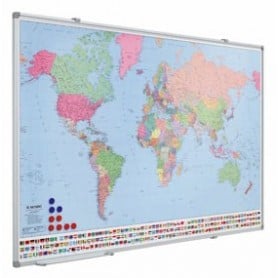 Mapa magnético 103 x 128 cm