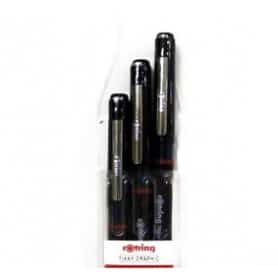 Set calibrados ROTRING Puntas - 0,2 mm - 0,4 mm - 0,8 mm