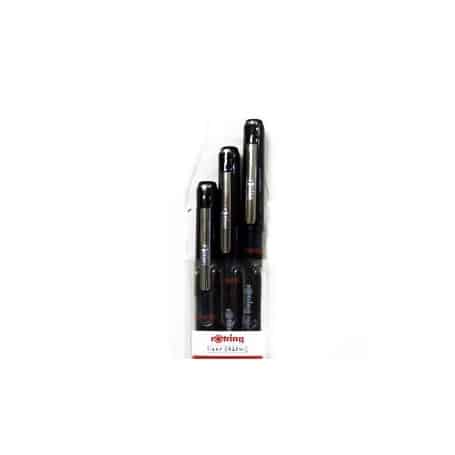 Set calibrados ROTRING Puntas - 0,2 mm - 0,4 mm - 0,8 mm