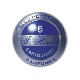 Cartuchos tinta HERBIN azul pervenche Caja 6 unidades