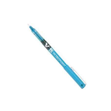 Rotulador Pilot V5 azul claro