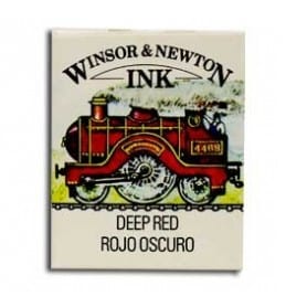 Tinta china Winsor & Newton Rojo Oscuro