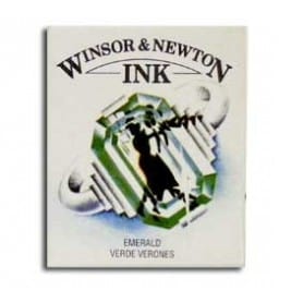 Tinta china Winsor & Newton Esmeralda