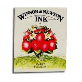 Tinta china Winsor & Newton Escarlata