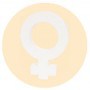 Símbolo FEMININO Décopatch