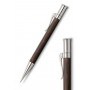 Bolígrafo Graf Von Faber-Castell grenadille Acabado en platino