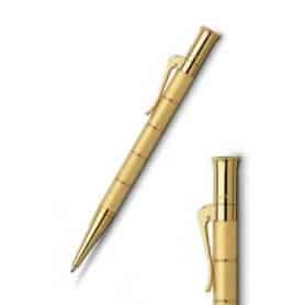 Bolígrafo Graf Von Faber-Castell Anello Bañado en oro