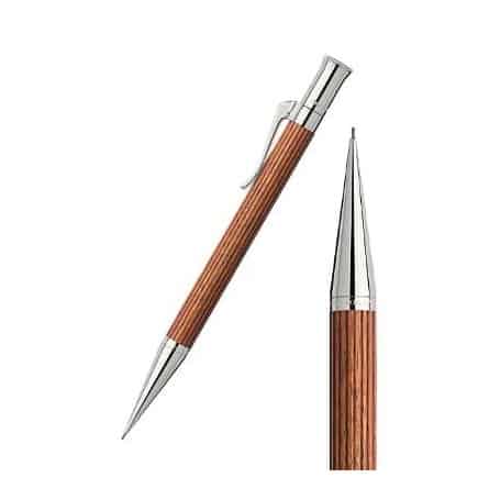 Portaminas Graf Von Faber-Castell pernambuco Acabado en platino