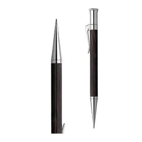 Portaminas Graf Von Faber-Castell Grenadille Acabado en platino