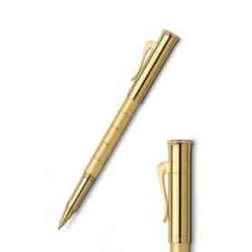 Roller ball Anello Graf Von Faber-Castell Bañado en oro