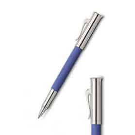 Roller ball Graf Von Faber-Castell Guilloche Azul indigo