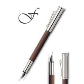 Estilográfica Graf Von Faber-Castell Guilloche Coñac trazo F