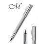 Estilográfica Graf Von Faber-Castell Guilloche Rodio trazo M