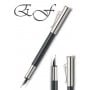 Estilográfica Graf Von Faber-Castell Guilloche Chevron trazo EF