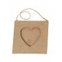 Marco mini corazón Décopatch