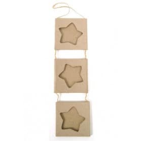 3 Marcos mini estrella Décopatch