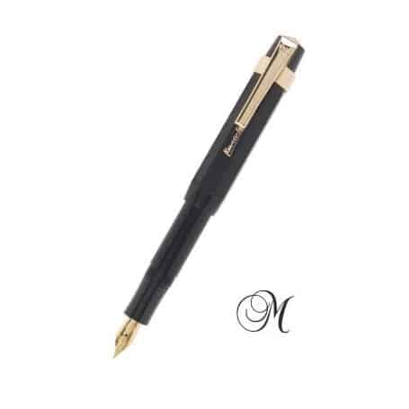 Estilográfica Kaweco Sport guilloche negra M