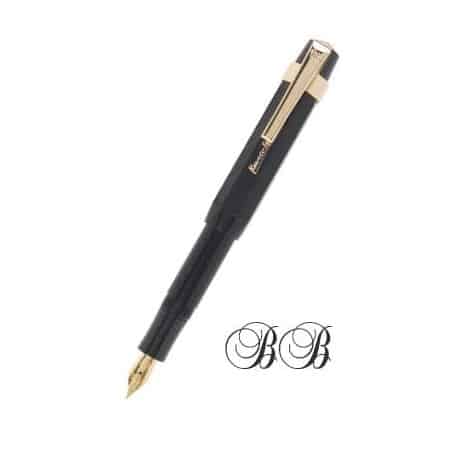 Estilográfica Kaweco Sport guilloche negra BB