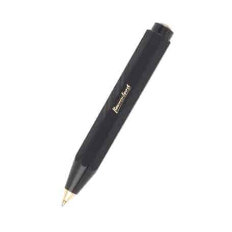 Bolígrafo Kaweco Sport guilloche negro