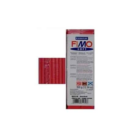 Fimo Soft 350g Rojo Cereza Nº26