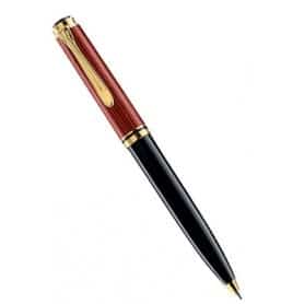 Bolígrafo Pelikan Souverän K-800 negro-rojo