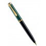 Bolígrafo Pelikan Souverän K-600 negro-verde