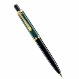 Bolígrafo Pelikan Souverän K-400 negro-verde